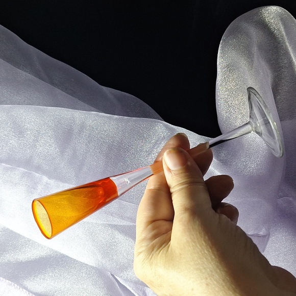 COLORFUL CORDIAL STEMMED GLASSES - Picture 3 of 12